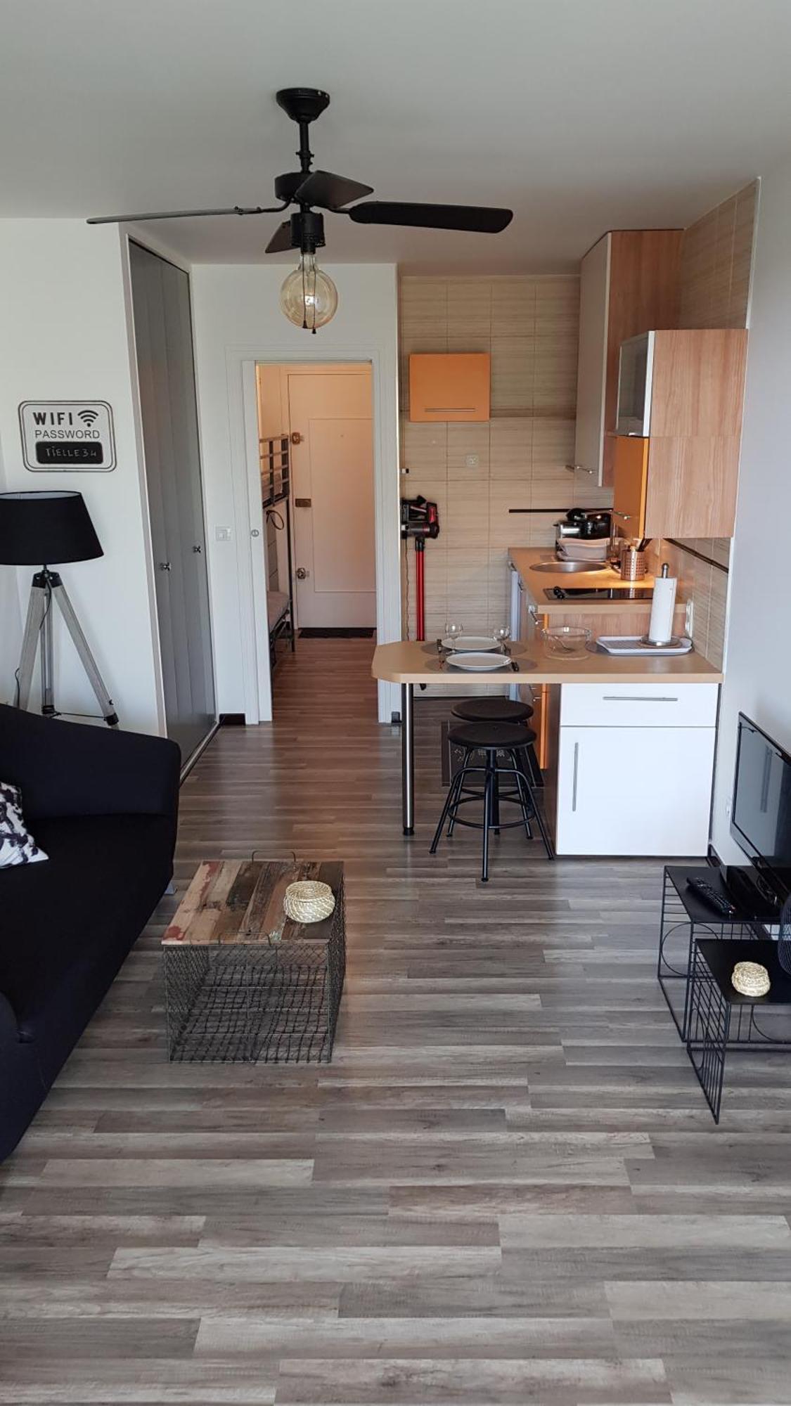 セットLa Plage Vous Appartient - Studio Cabine Vue Merアパートメント エクステリア 写真